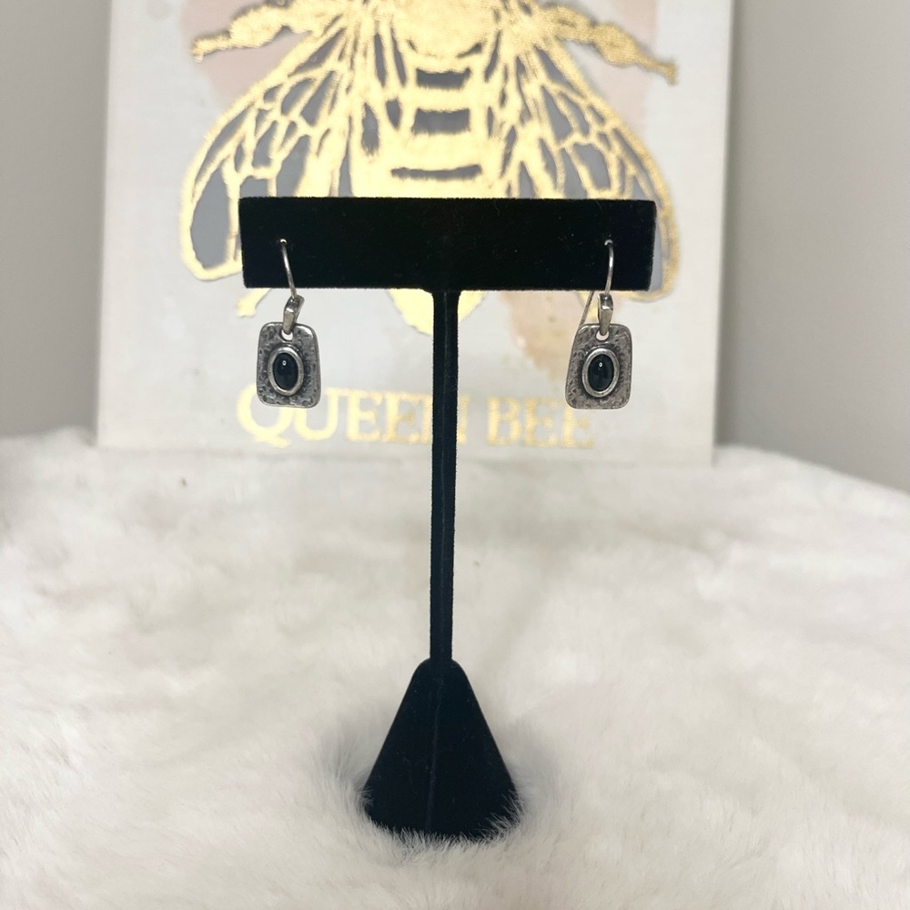 Vintage Lia Sophia Dolce Silver Earrings